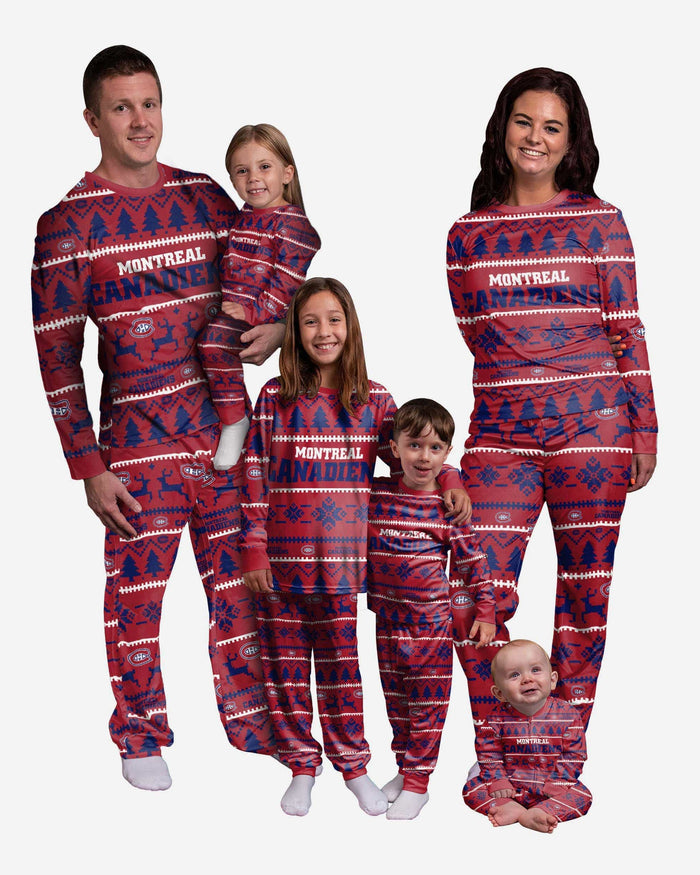 Montreal Canadiens Family Holiday Pajamas FOCO - FOCO.com