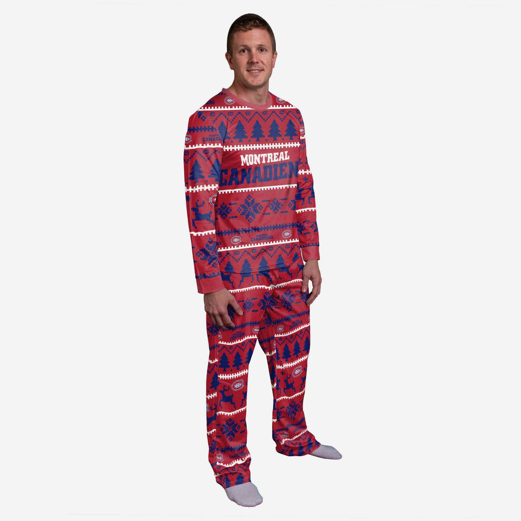 Montreal Canadiens Family Holiday Pajamas FOCO S - FOCO.com