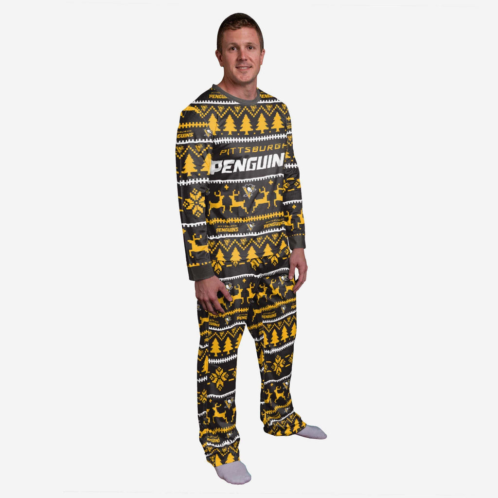 Pittsburgh Penguins Family Holiday Pajamas FOCO S - FOCO.com