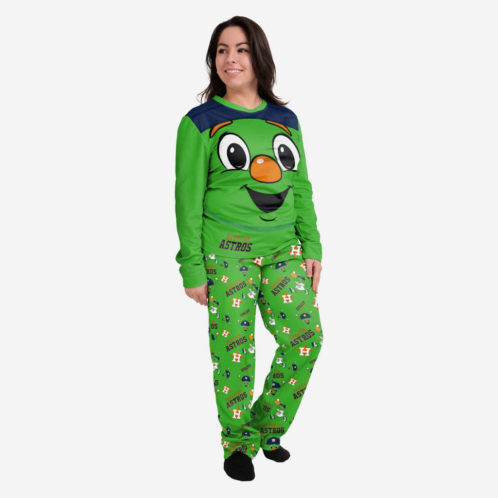 Orbit Houston Astros Womens Mascot Pajamas FOCO S - FOCO.com