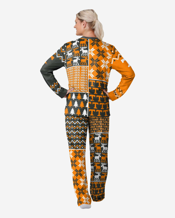 Tennessee Volunteers Womens Busy Block Family Holiday Pajamas FOCO - FOCO.com