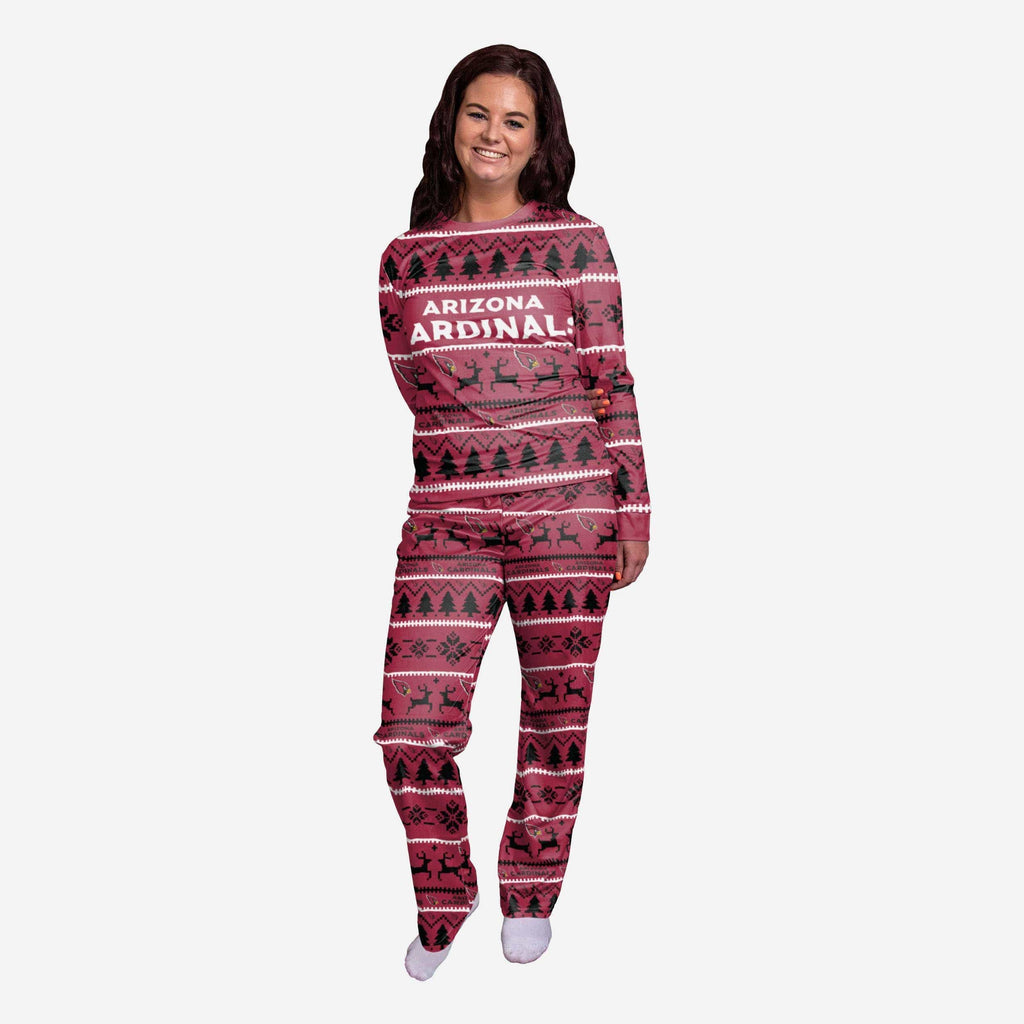 Arizona Cardinals Womens Family Holiday Pajamas FOCO S - FOCO.com