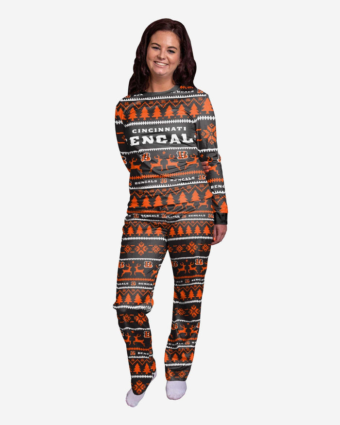 Cincinnati Bengals Womens Family Holiday Pajamas FOCO S - FOCO.com