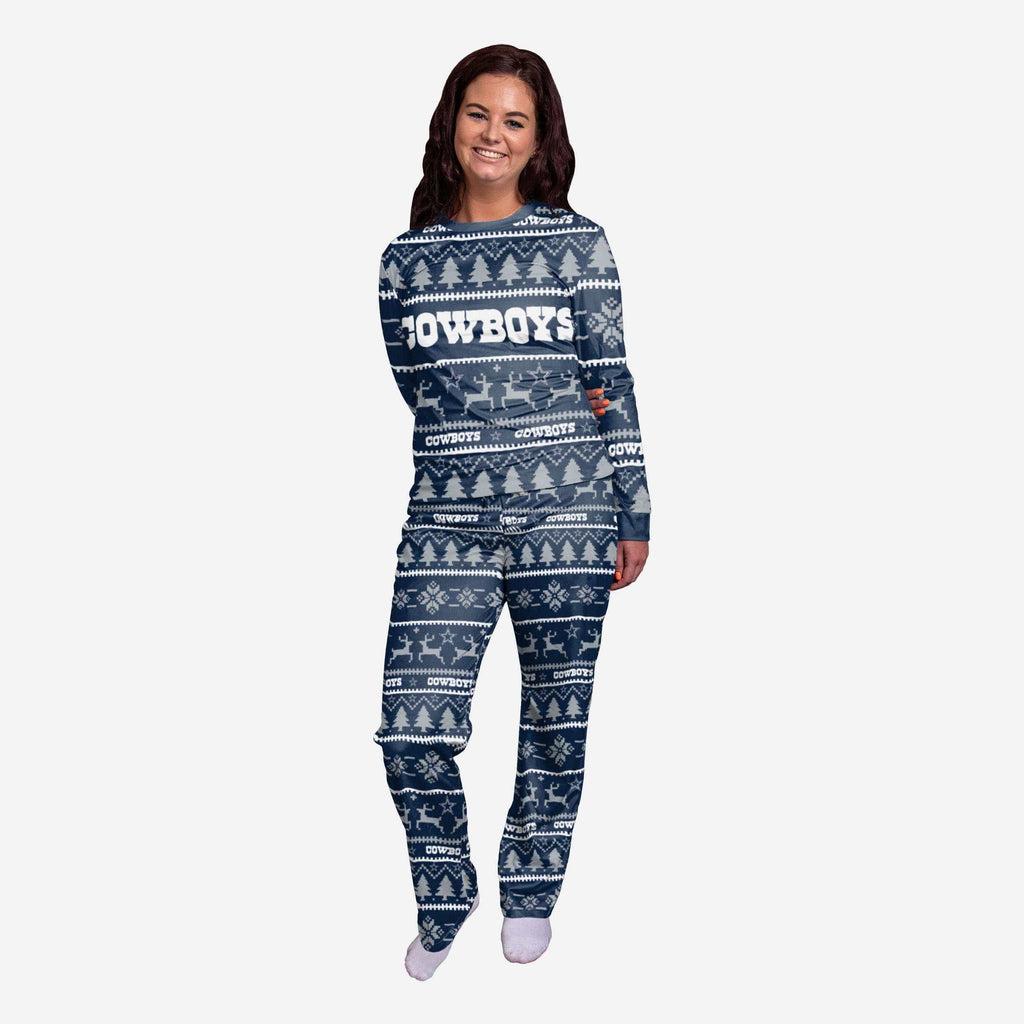 Dallas Cowboys Womens Family Holiday Pajamas FOCO S - FOCO.com