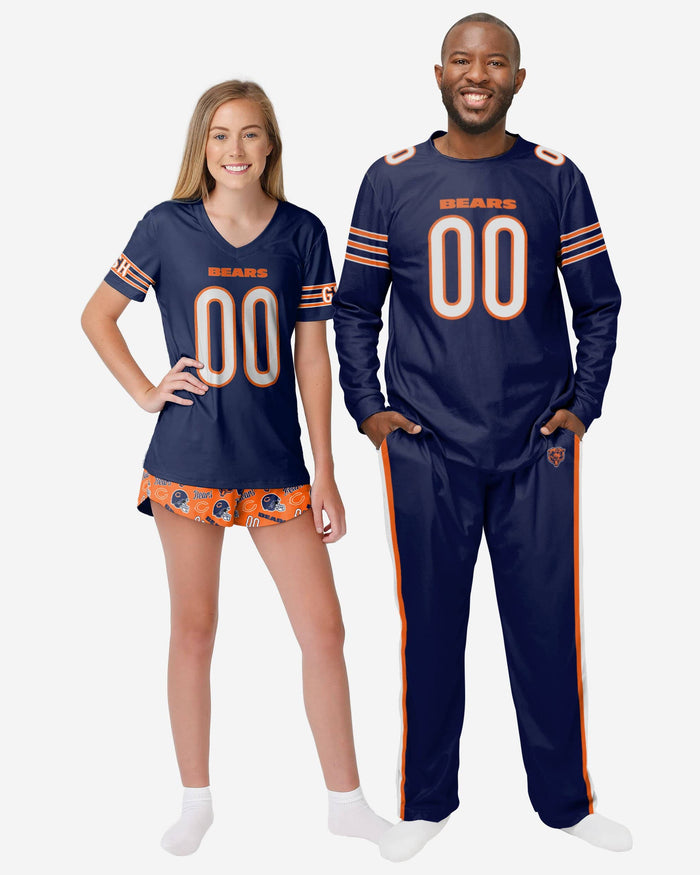 Chicago Bears Womens Gameday Ready Pajama Set FOCO - FOCO.com