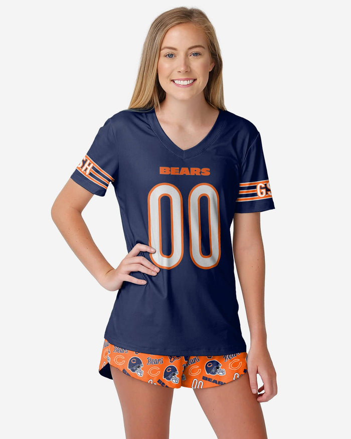 Chicago Bears Womens Gameday Ready Pajama Set FOCO S - FOCO.com