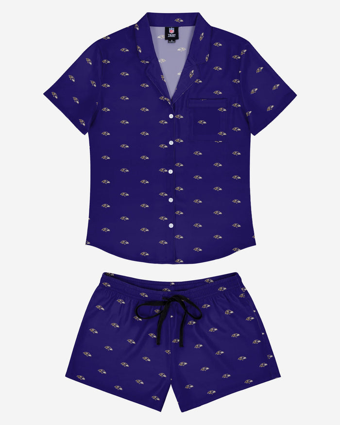 Baltimore Ravens Womens Team Dream Pajama Set FOCO - FOCO.com
