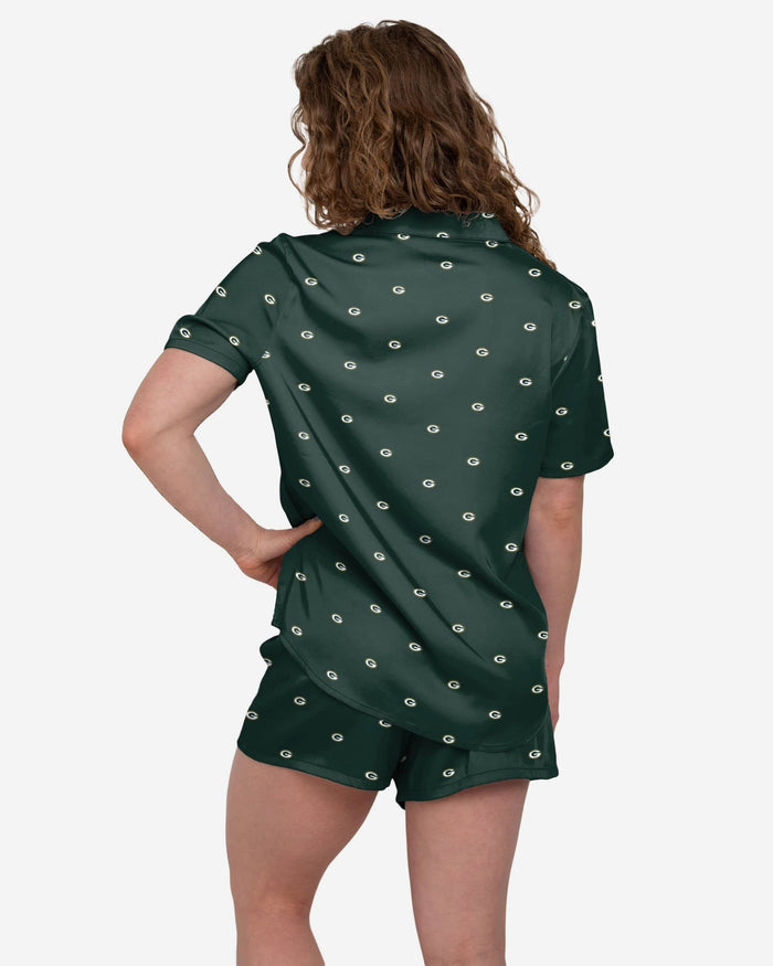 Green Bay Packers Womens Team Dream Pajama Set FOCO - FOCO.com