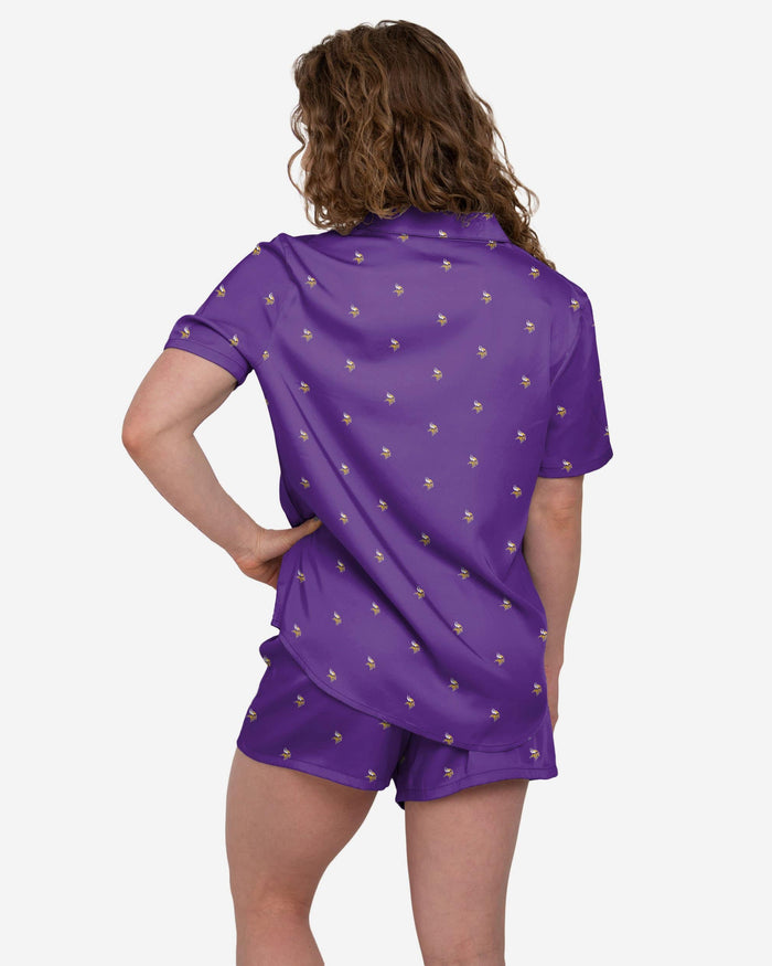 Minnesota Vikings Womens Team Dream Pajama Set FOCO - FOCO.com