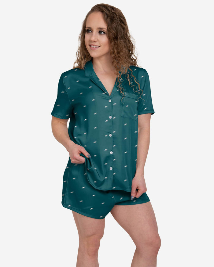 Philadelphia Eagles Womens Team Dream Pajama Set FOCO S - FOCO.com