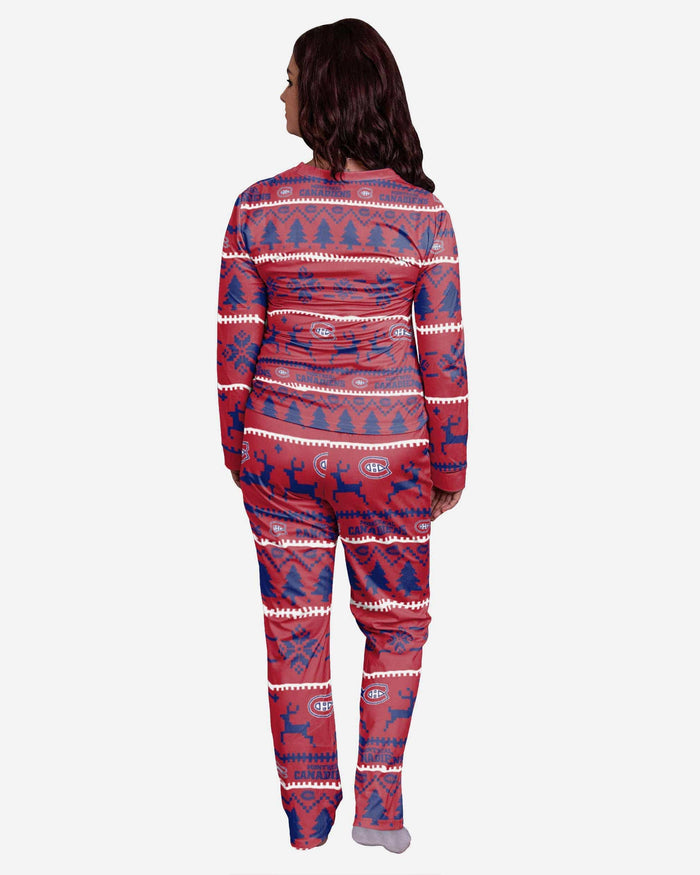 Montreal Canadiens Womens Family Holiday Pajamas FOCO - FOCO.com