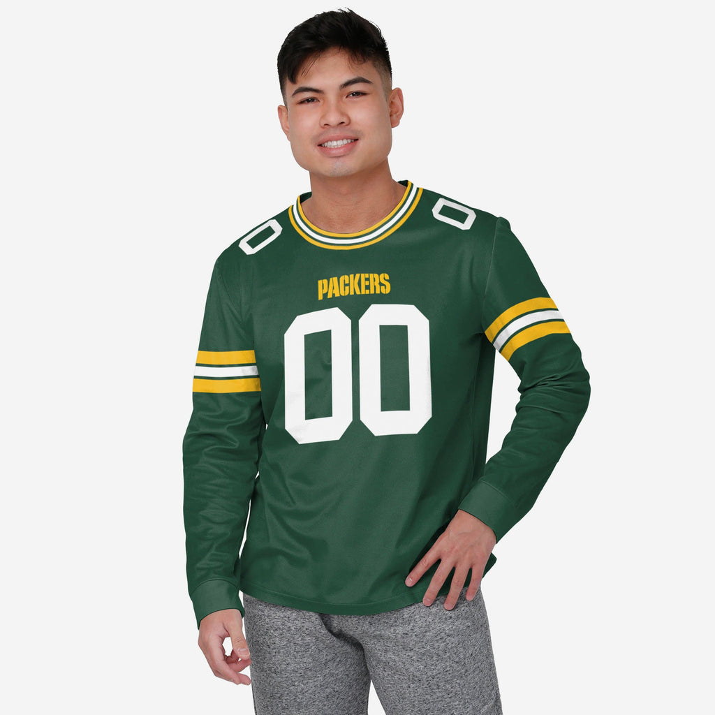 Green Bay Packers Gameday Ready Lounge Shirt FOCO S - FOCO.com