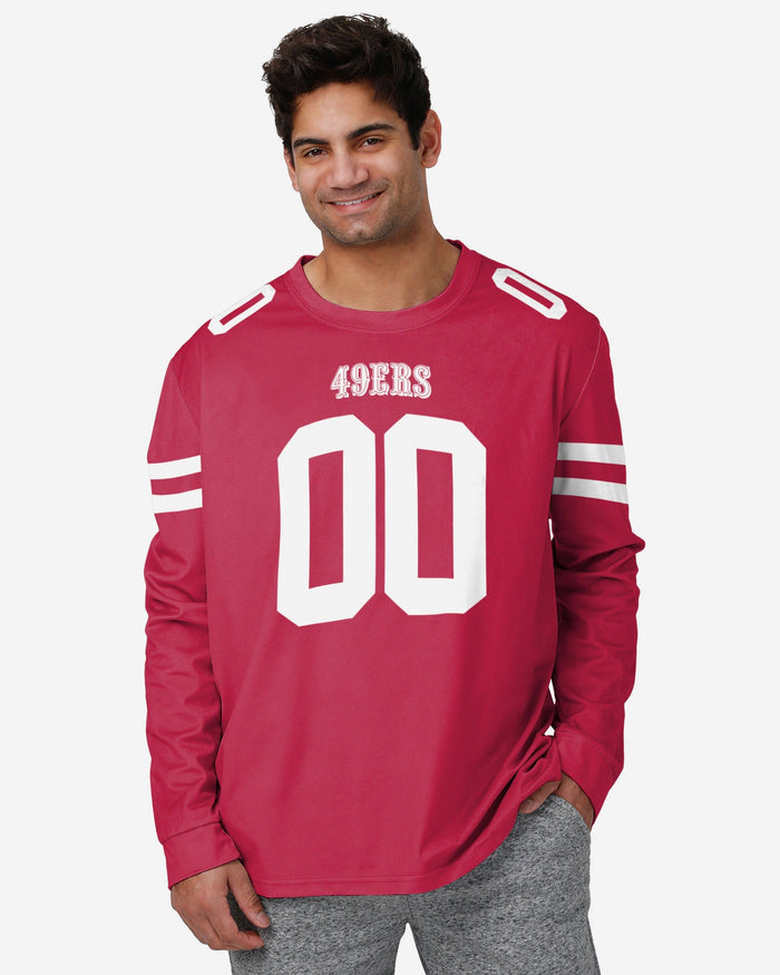 San Francisco 49ers Gameday Ready Lounge Shirt FOCO S - FOCO.com