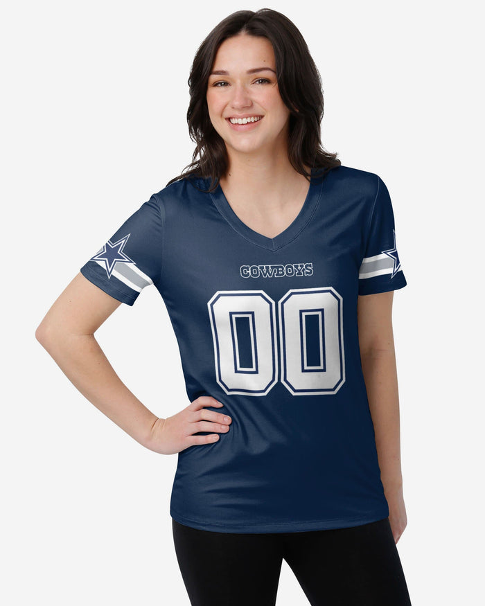 Dallas Cowboys Womens Gameday Ready Lounge Shirt FOCO S - FOCO.com