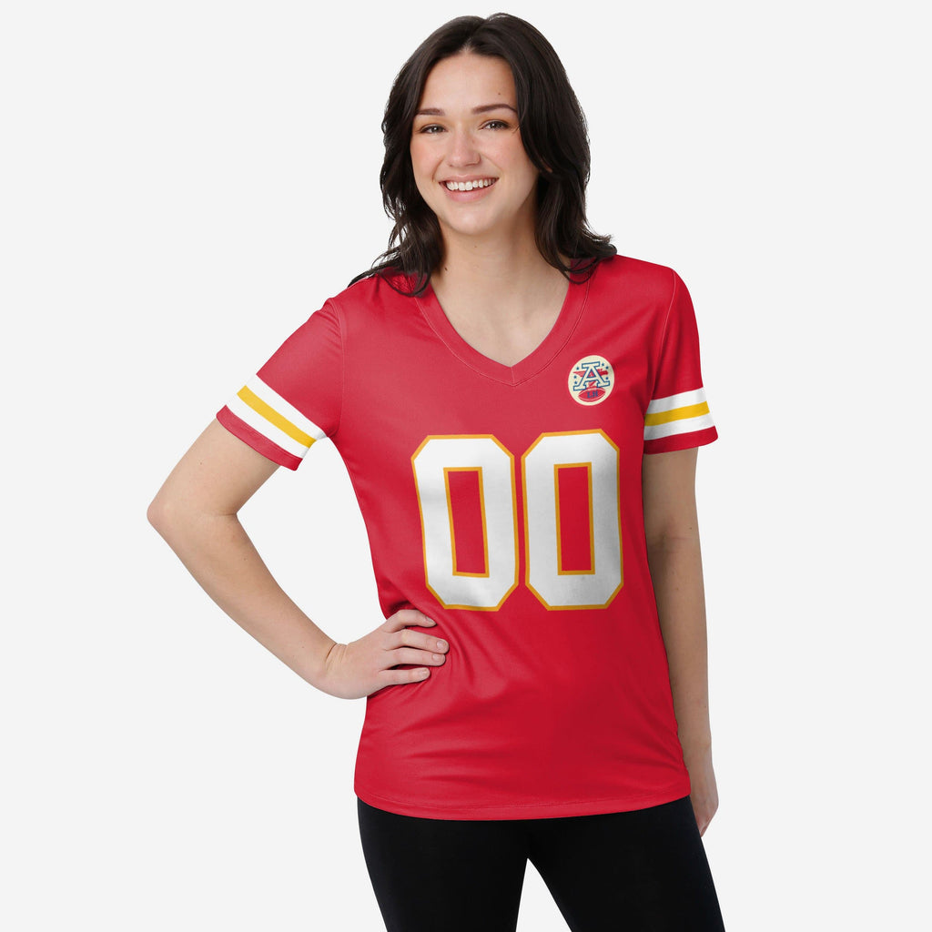 Kansas City Chiefs Womens Gameday Ready Lounge Shirt FOCO S - FOCO.com