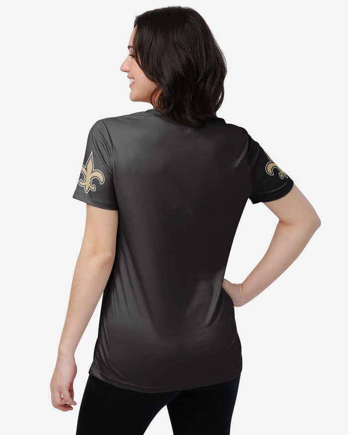 New Orleans Saints Womens Gameday Ready Lounge Shirt FOCO - FOCO.com