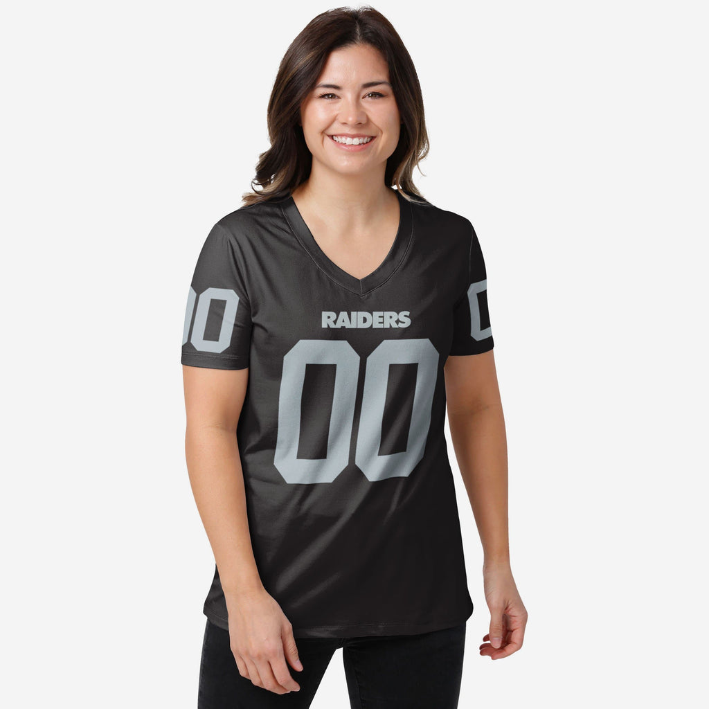 Las Vegas Raiders Womens Gameday Ready Lounge Shirt FOCO S - FOCO.com