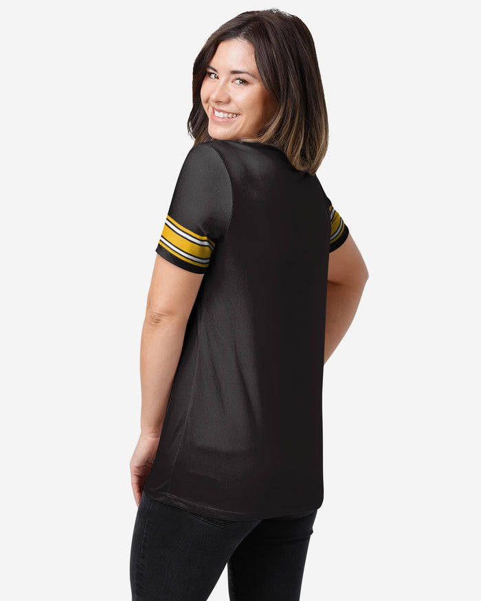 Pittsburgh Steelers Womens Gameday Ready Lounge Shirt FOCO - FOCO.com