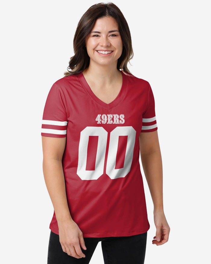 San Francisco 49ers Womens Gameday Ready Lounge Shirt FOCO S - FOCO.com