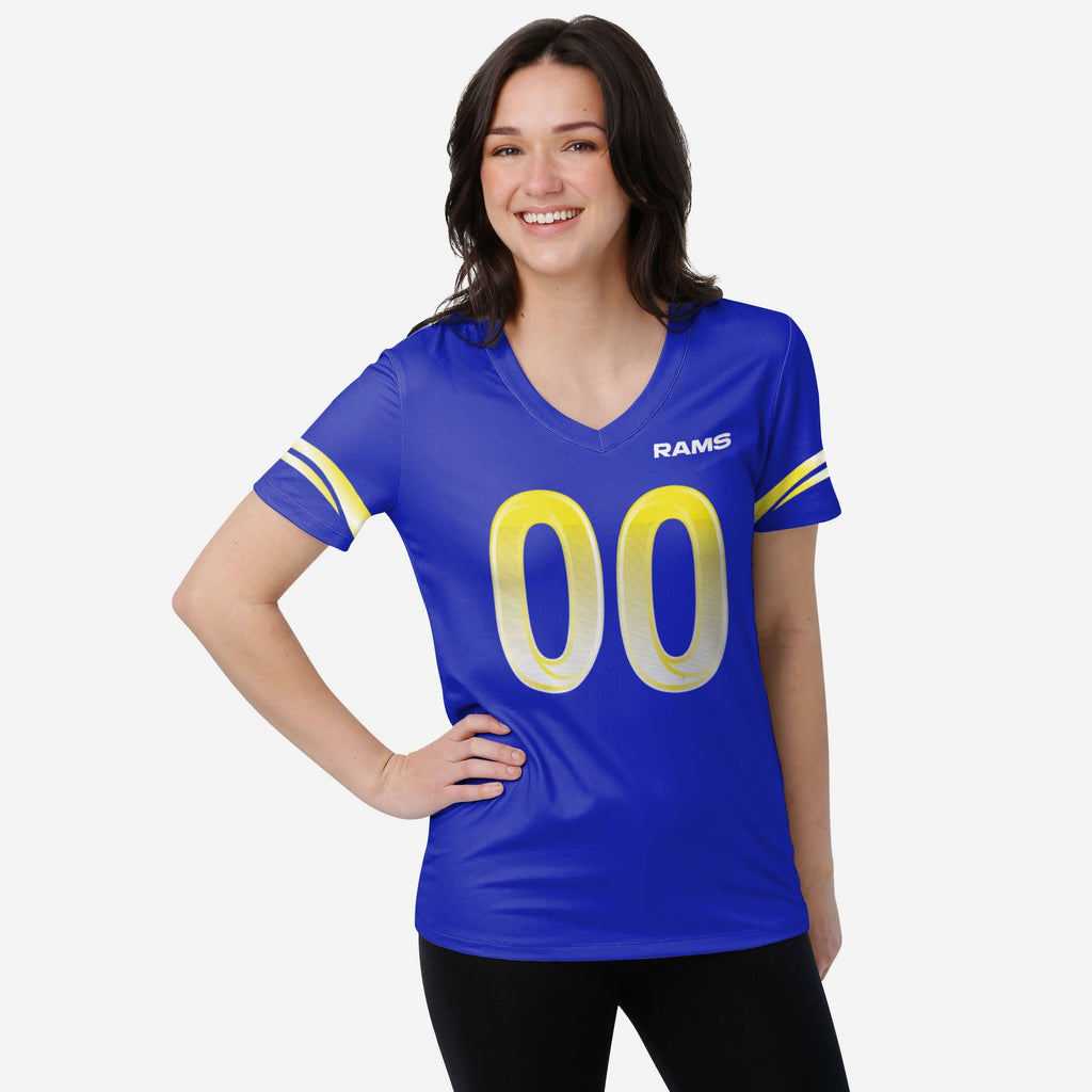Los Angeles Rams Womens Gameday Ready Lounge Shirt FOCO S - FOCO.com