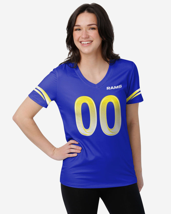 Los Angeles Rams Womens Gameday Ready Lounge Shirt FOCO S - FOCO.com