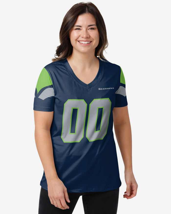 Seattle Seahawks Womens Gameday Ready Lounge Shirt FOCO S - FOCO.com