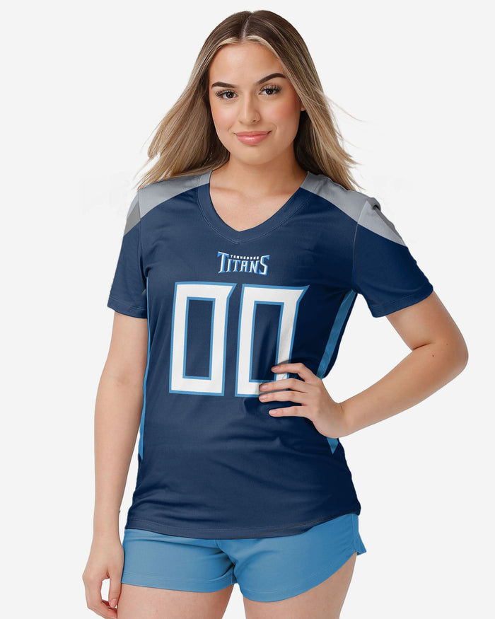 Tennessee Titans Womens Gameday Ready Lounge Shirt FOCO S - FOCO.com