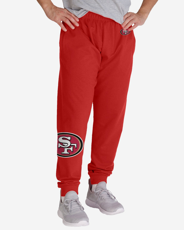 San Francisco 49ers Team Color Joggers FOCO S - FOCO.com