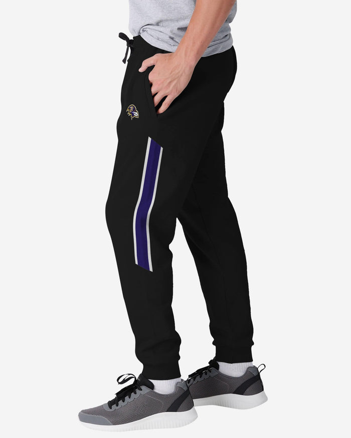 Baltimore Ravens Team Stripe Joggers FOCO - FOCO.com