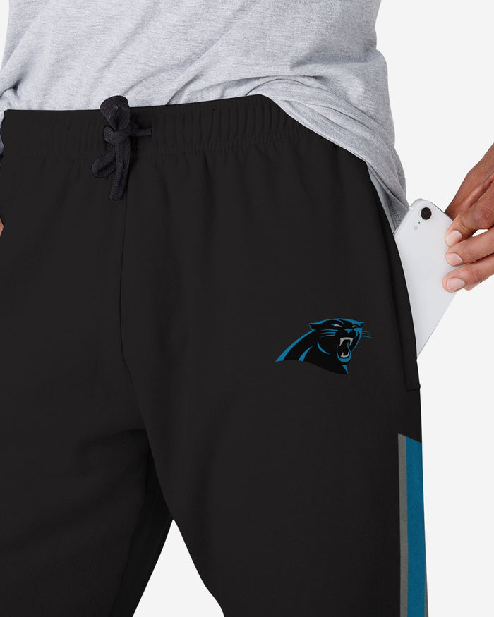 Carolina Panthers Team Stripe Joggers FOCO - FOCO.com