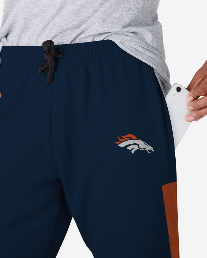 Denver Broncos Team Stripe Joggers FOCO - FOCO.com