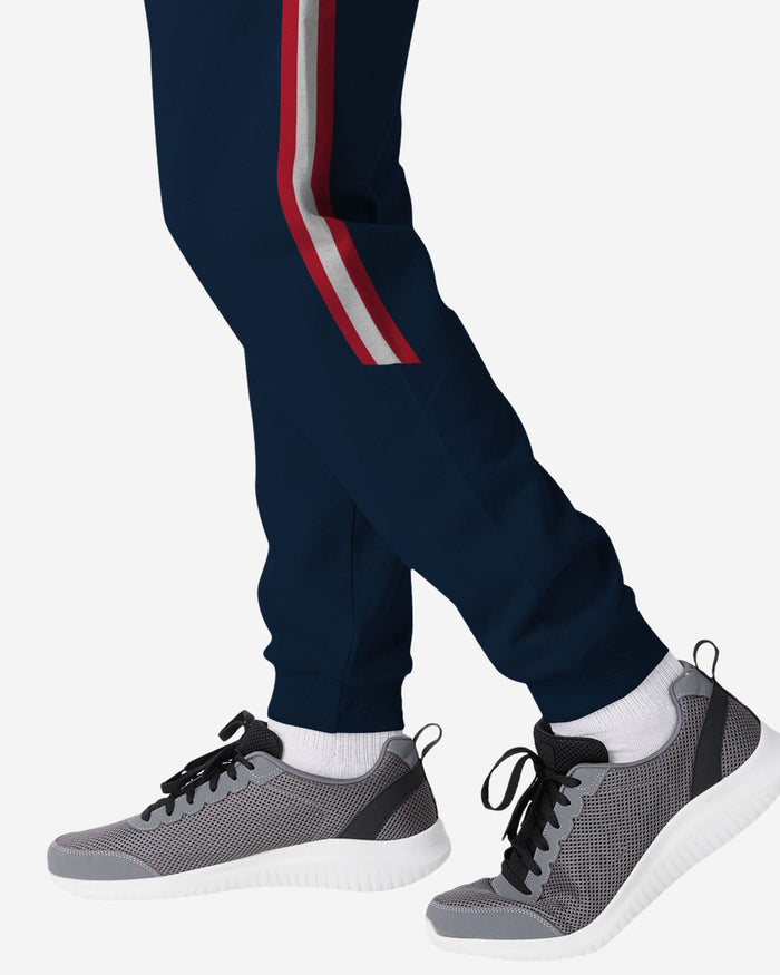 New England Patriots Team Stripe Joggers FOCO - FOCO.com