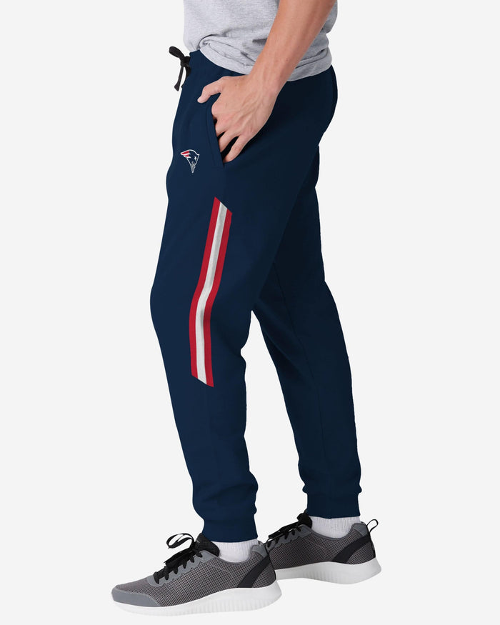 New England Patriots Team Stripe Joggers FOCO - FOCO.com