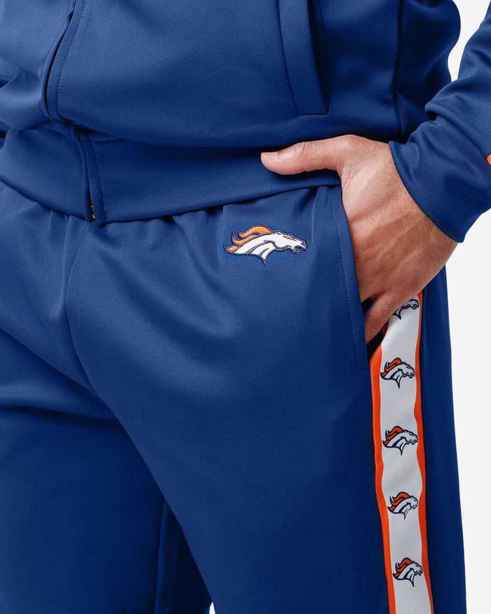 Denver Broncos Stripe Logo Track Pants FOCO - FOCO.com