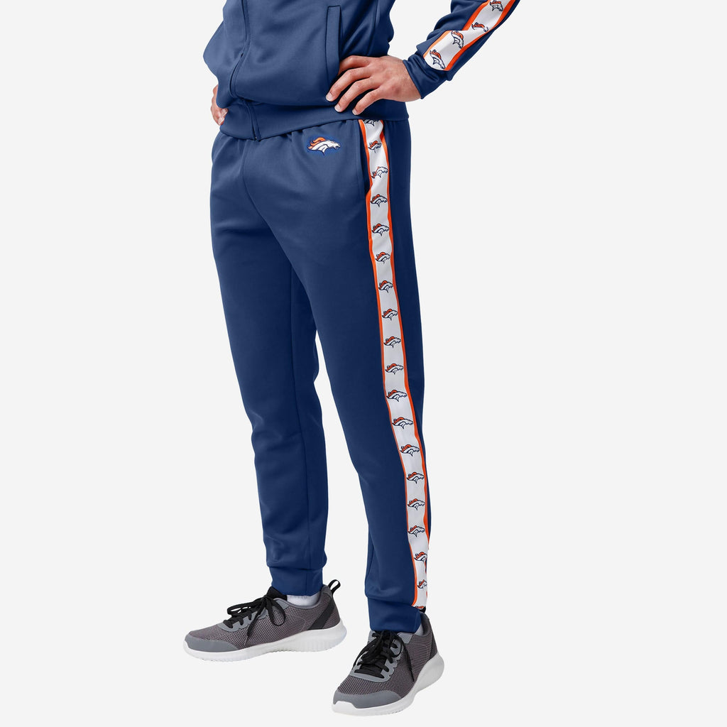 Denver Broncos Stripe Logo Track Pants FOCO S - FOCO.com