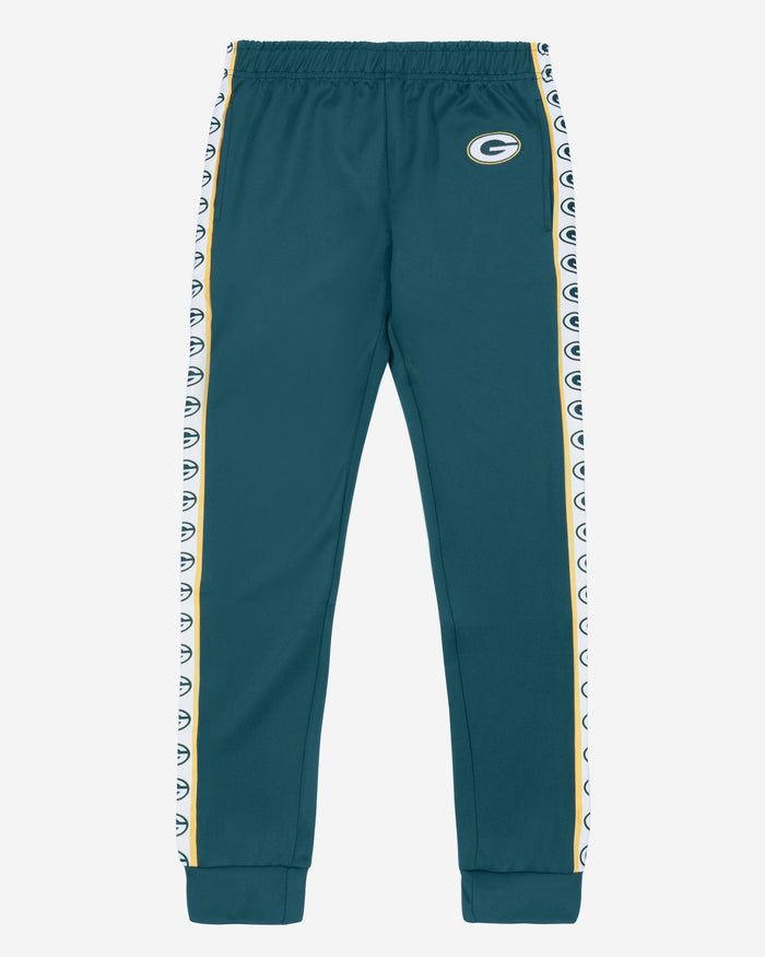 Green Bay Packers Stripe Logo Track Pants FOCO - FOCO.com
