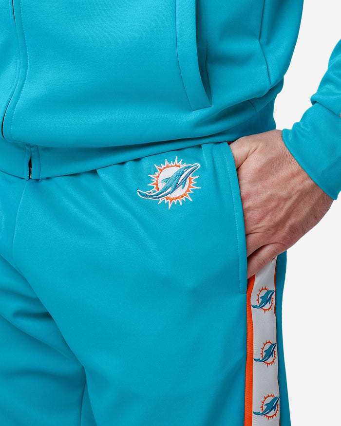 Miami Dolphins Stripe Logo Track Pants FOCO - FOCO.com