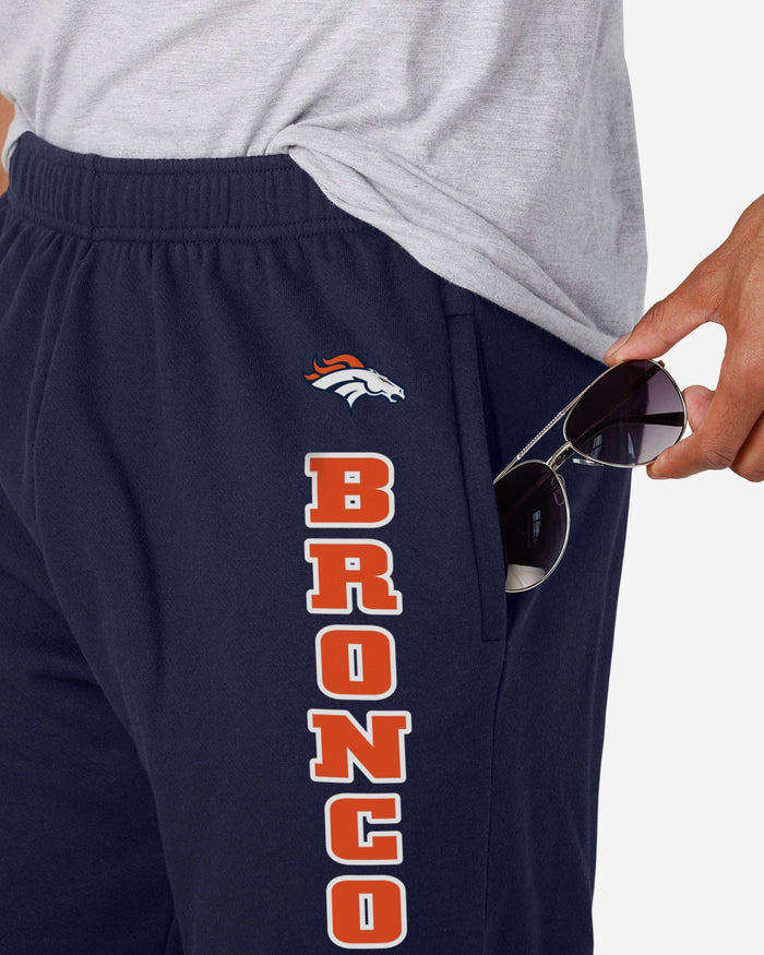 Denver Broncos Team Color Sweatpants FOCO - FOCO.com