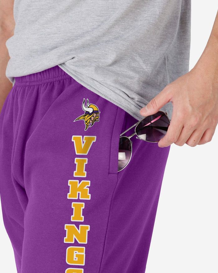 Minnesota Vikings Team Color Sweatpants FOCO - FOCO.com