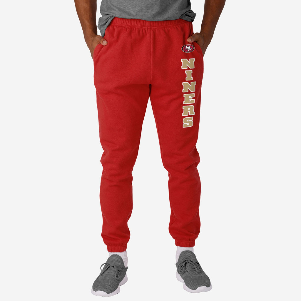 San Francisco 49ers Team Color Sweatpants FOCO S - FOCO.com