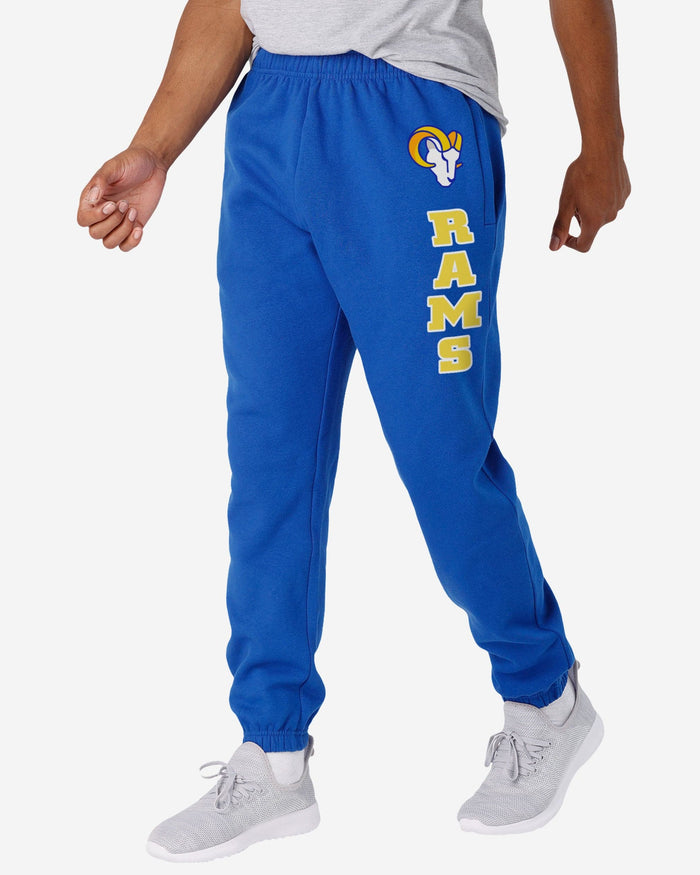 Los Angeles Rams Team Color Sweatpants FOCO S - FOCO.com