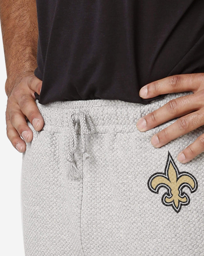 New Orleans Saints Gray Woven Joggers FOCO - FOCO.com