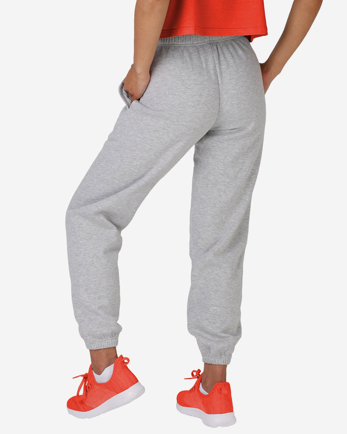 Cleveland Browns Womens Big Wordmark Gray Sweatpants FOCO - FOCO.com