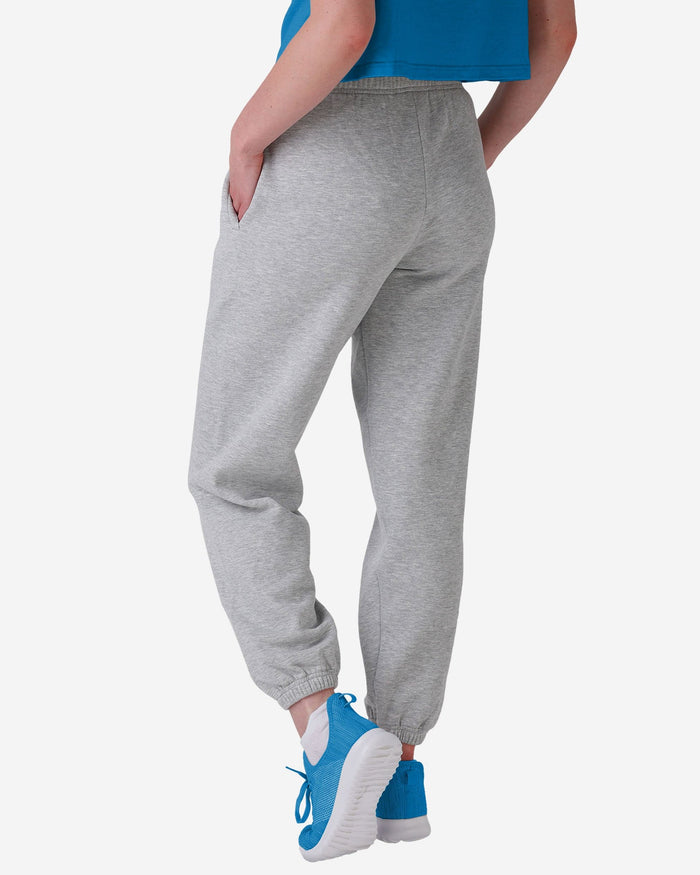 Detroit Lions Womens Big Wordmark Gray Sweatpants FOCO - FOCO.com