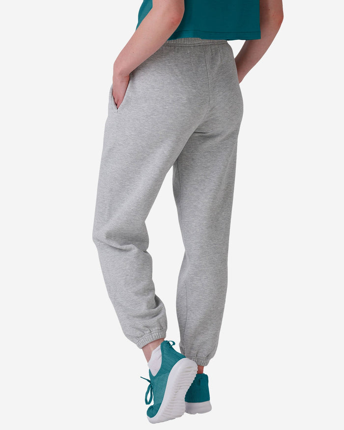 Jacksonville Jaguars Womens Big Wordmark Gray Sweatpants FOCO - FOCO.com