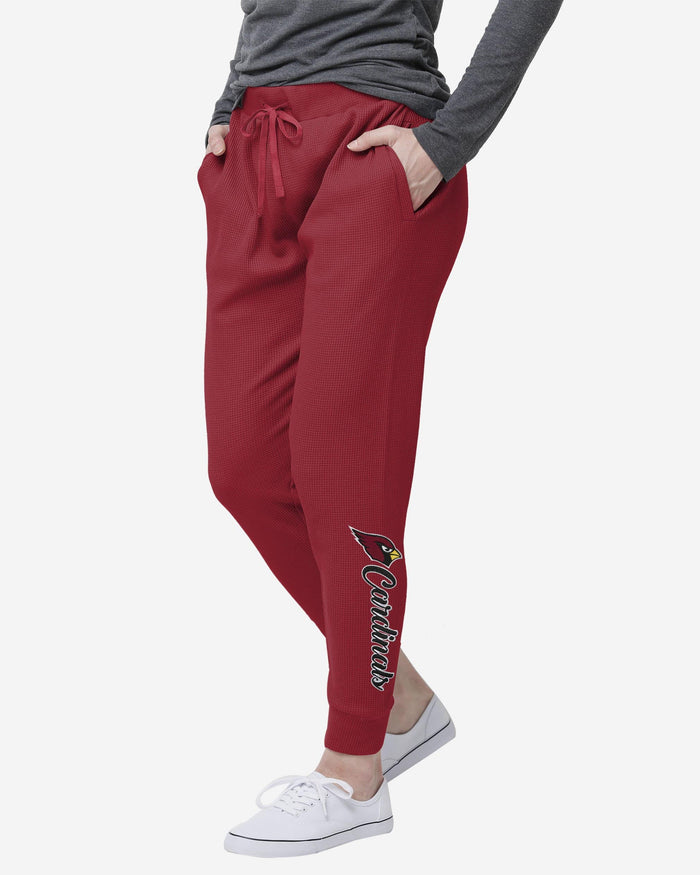 Arizona Cardinals Womens Waffle Lounge Pants FOCO S - FOCO.com