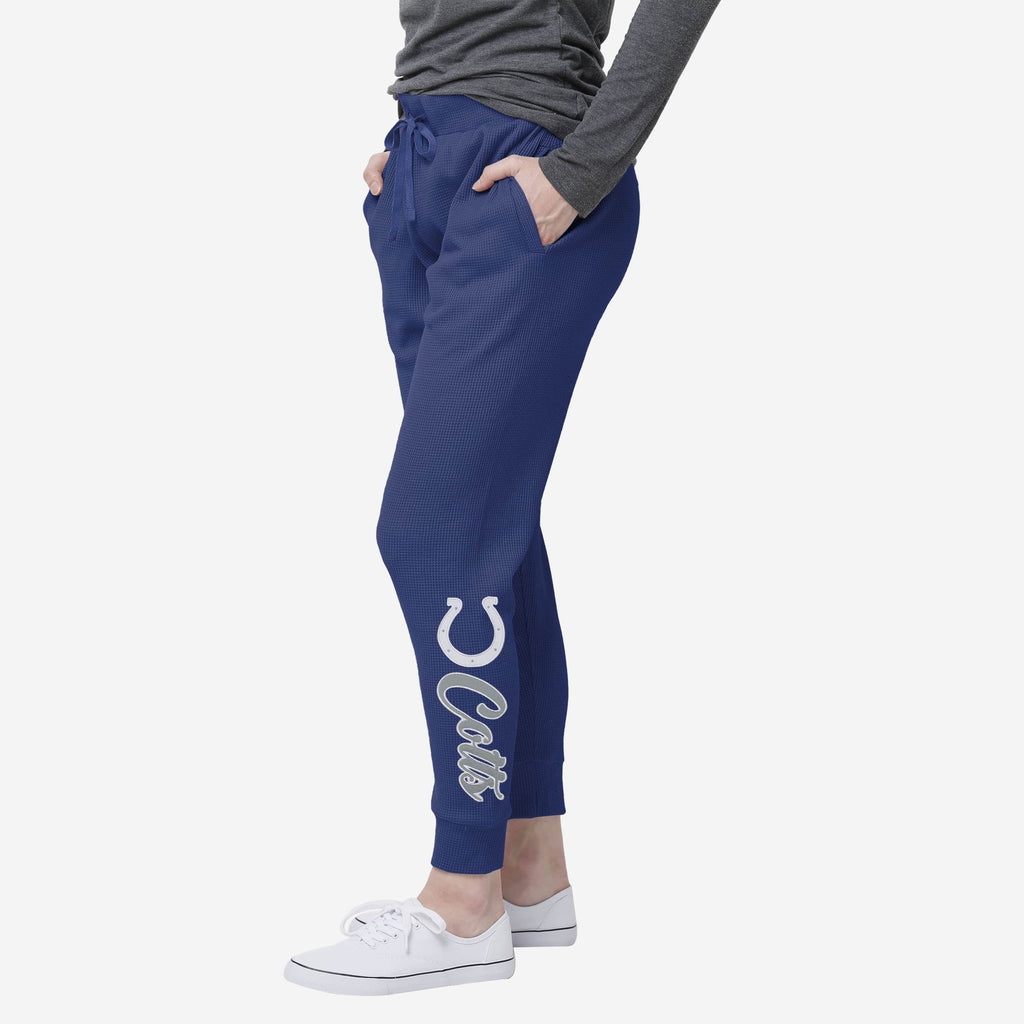 Indianapolis Colts Womens Waffle Lounge Pants FOCO S - FOCO.com