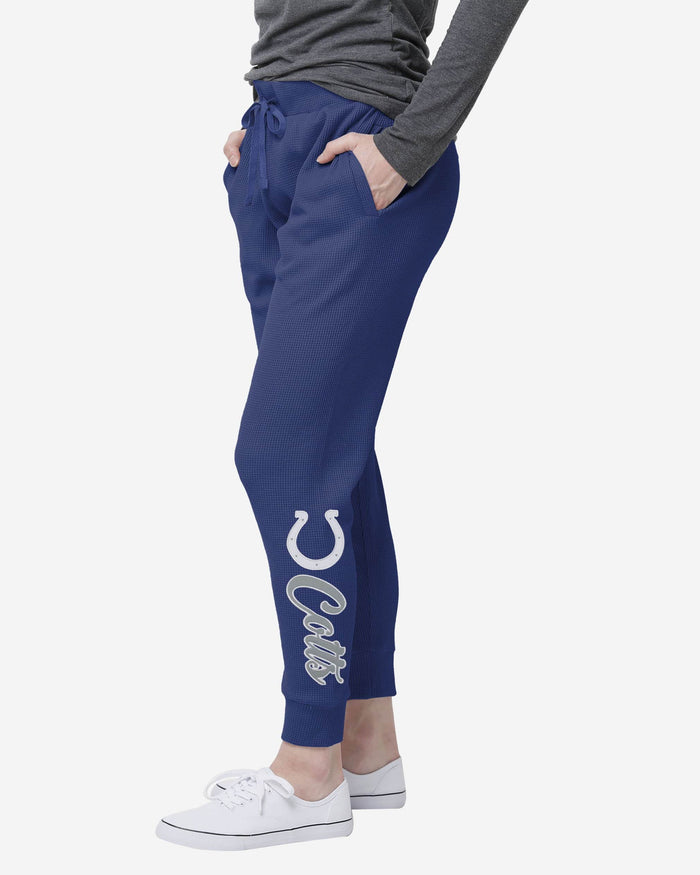 Indianapolis Colts Womens Waffle Lounge Pants FOCO S - FOCO.com