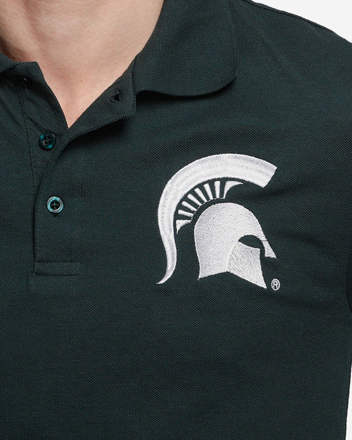 Michigan State Spartans Casual Color Polo FOCO - FOCO.com