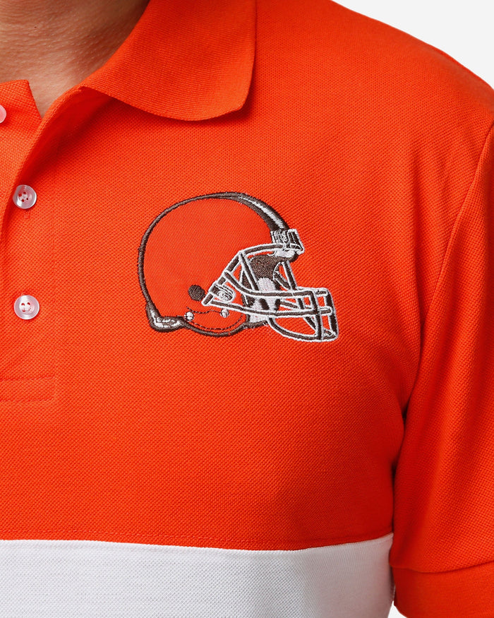 Cleveland Browns Rugby Scrum Polo FOCO - FOCO.com